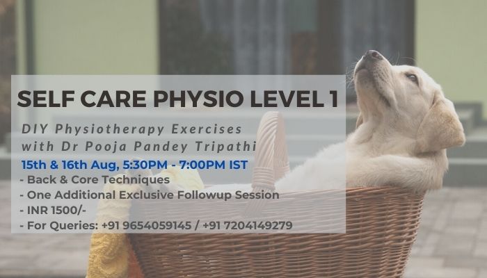 Pooja3pathi's tweet photo. In this session we will be talking about common causes of #backpain ,basic understanding of spine , postural changes and exercises related to strengthening your core and back.
So don't think just call on the numbers given in poster and register soon.
#backpainrelief #exercise https://t.co/jrZcRvRffR