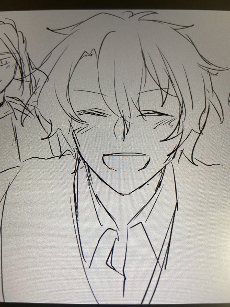 ジュンくん誕のためのオヒイサン書き始めた 間に合え とりかかりおそっ このはの漫画