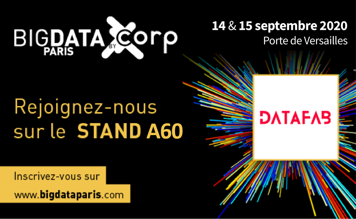 data_fab's tweet image. 📢M-1 pour le salon @bigdataparis !

Venez rencontrer notre équipe au Stand A60 à Porte de Versailles &amp;amp; découvrez l&apos;expertise qu&apos;elle met en oeuvre au travers des projets #Data qui lui sont confiés.
Réservez vite votre pass gratuit pour nous rendre visite😉bit.ly/2UuiI6U