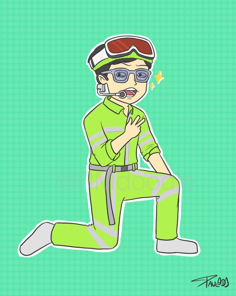 Running Man Doodles tweet media