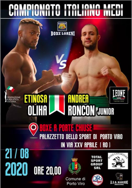 FPIBoxe's tweet photo. ๐ฎ๐น๐ Medi
๐ฅ Etinosa Oliha vs Andrea Roncon Jr.
๐ Porto Viro RO
๐๏ธ PalaSport
๐
21/8
๐บ DIRETTA STREAMING #FPIOFFICIALCHANNEL
โก๏ธ https://t.co/Q6eW7VMhkG
@boxeloreni1986 https://t.co/qBlmrGsOK4