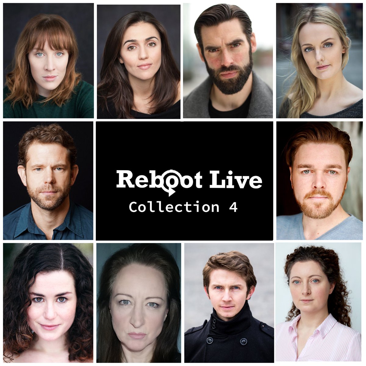 “One, Two, Three, FOUR!” Our fourth collection is here and upon us! First show Sept 2nd, and live-streamed Sept 6th! A reminder that this is the first theatre festival, where every SINGLE show will be streamed live and online. Be part of the movement. #rebootlive