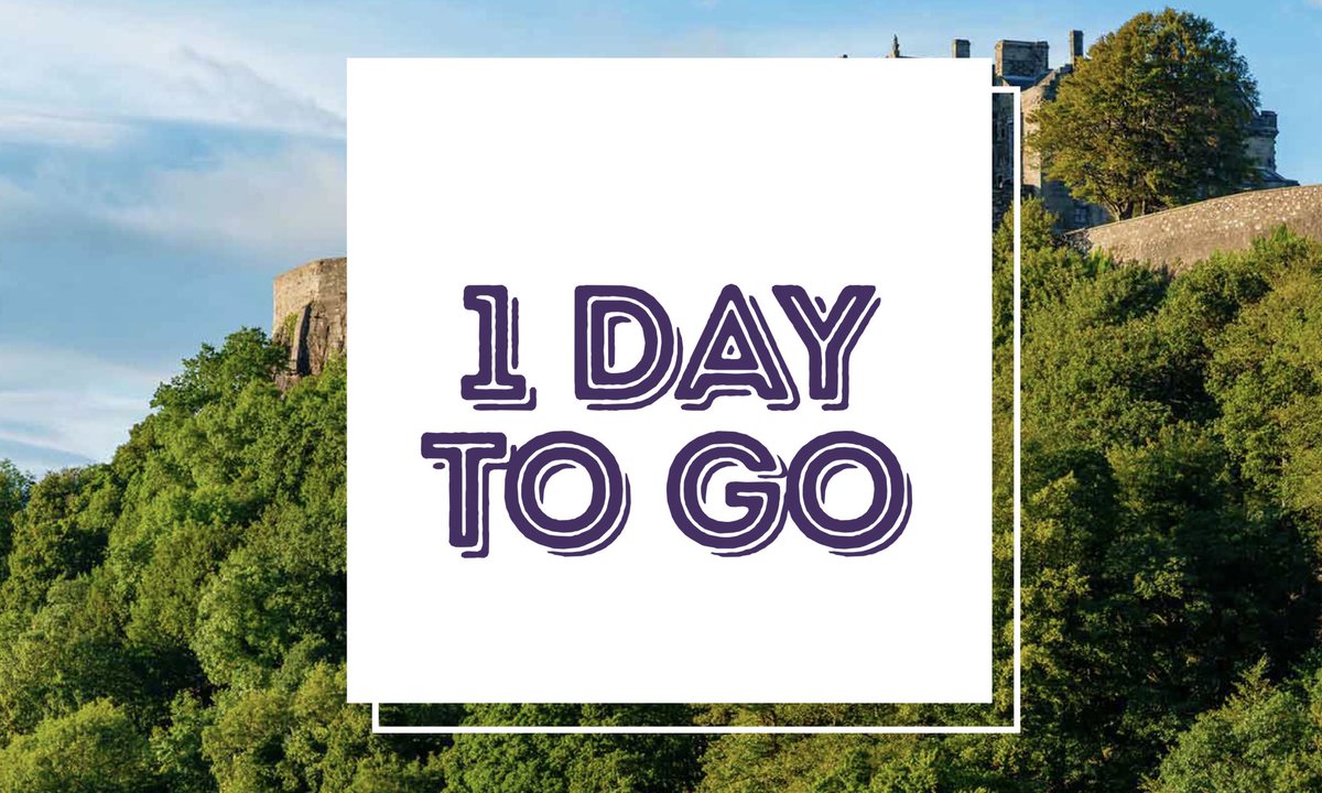 StirlingGames's tweet photo. 🎉1 Day To Go 🎉 

Join Stirling Highland Games for #TheBestOfStirling virtual event this Saturday the 15th of August (tomorrow) 

The programme will be streaming live from Facebook from 11:50 am

#stirling #visitscotland #scotland #scotlandisnow https://t.co/mrpIc9tsxb
