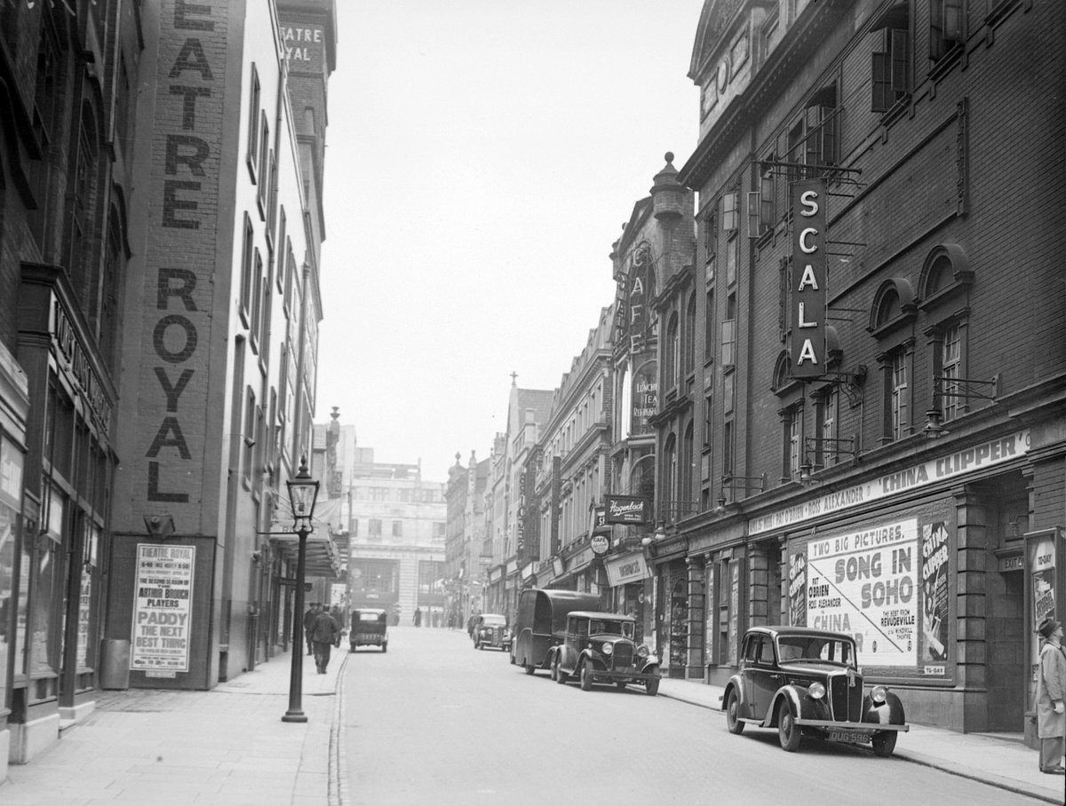 She appears in lots of plays at the Theatre Royal. Here it is looking majestic in 1936-7: