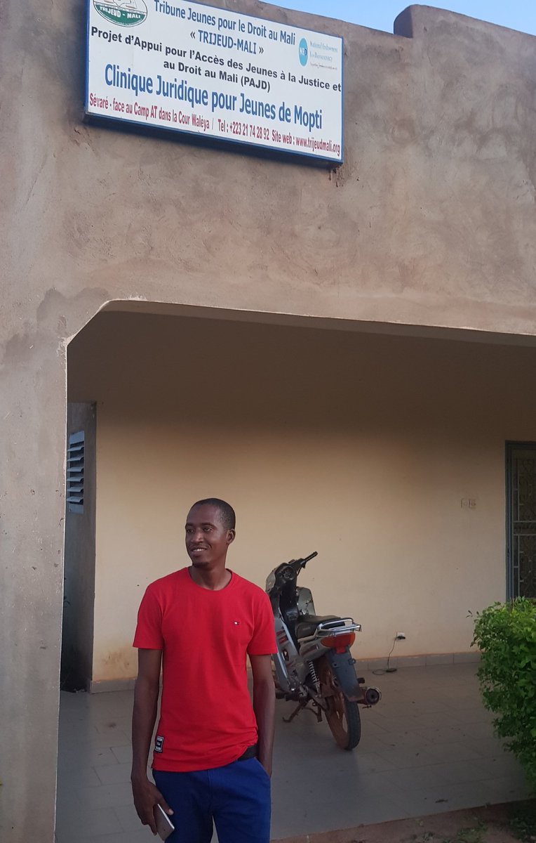 BUREAU DE LA TRIJEUD-MALI À SEVARÉ DANS LA RÉGION DE MOPTI, UNE CLINIQUE JURIDIQUE QUI OFFRE DES SERVICES D'ASSISTANCE JURIDIQUE, JUDICIAIRE, PSYCHOLOGIQUE ET MÉDICAL.