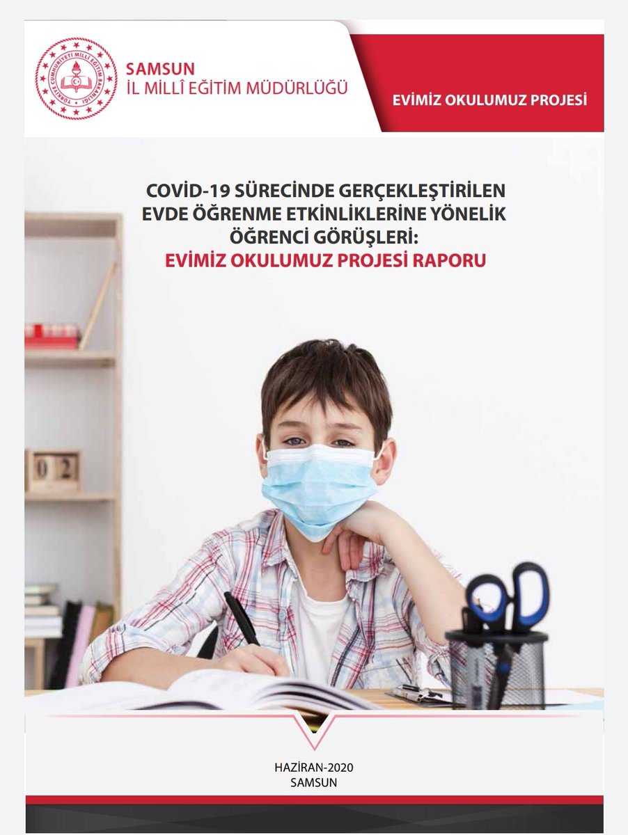 Covid-19 sürecinde öğrencilerimize yönelik uyguladığımız #Evimizokulumuz etkinliklerimizle ilgili görüşlerini aldığımız Öğrencilerimizden %95 oranındaki olumlu yanıtlar emeklerimizin boşa gitmediğini gösterdi. Bu sonuçlar gelecek çalışmalarımıza önemli referans kaynağı olacak.