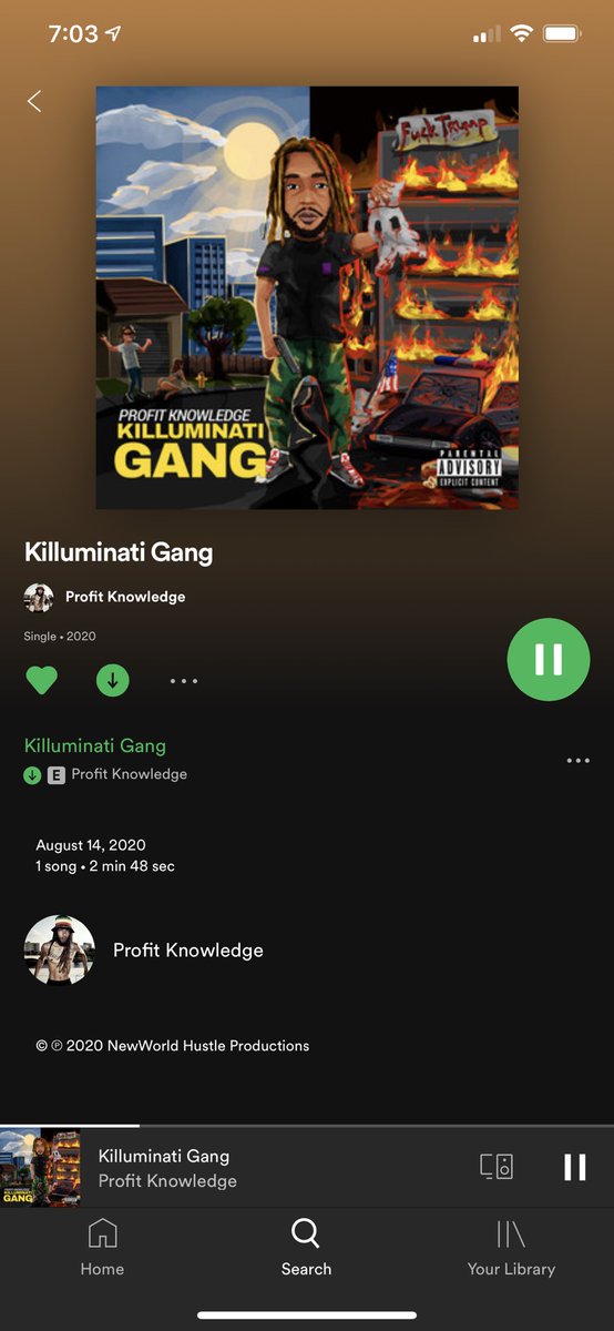 PWillMusic_'s tweet photo. KILLUMINATI GANG OUT NOW 🔥🔥 @ProfitKnowledg2 https://t.co/AJeLYp3Ahh https://t.co/dNiq96VR6h