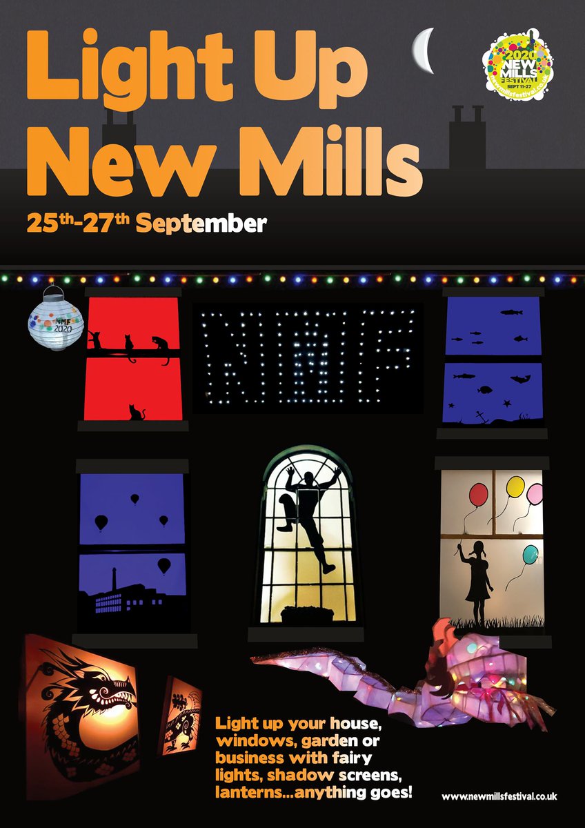 newsinglossop's tweet photo. You can register your window or house to 'Light Up New Mills' next month, organised by @NMFestival
#NewMills #HighPeak
https://t.co/SfkADD2Xm6 https://t.co/L73c25V0KW