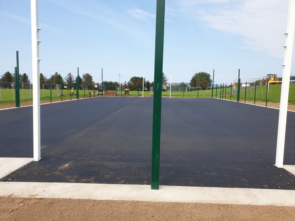 HawthornHeights's tweet photo. Check out our progress on the MUGA in Ballykelly for @CausewayCouncil! It won't be long to these great facilities are open to the public 😁
#designcreateplay #muga #causewaycoastandglens #ballykelly #feeny #foreglen #macosquin #northernireland #playpark #games https://t.co/ynelZ4J7di