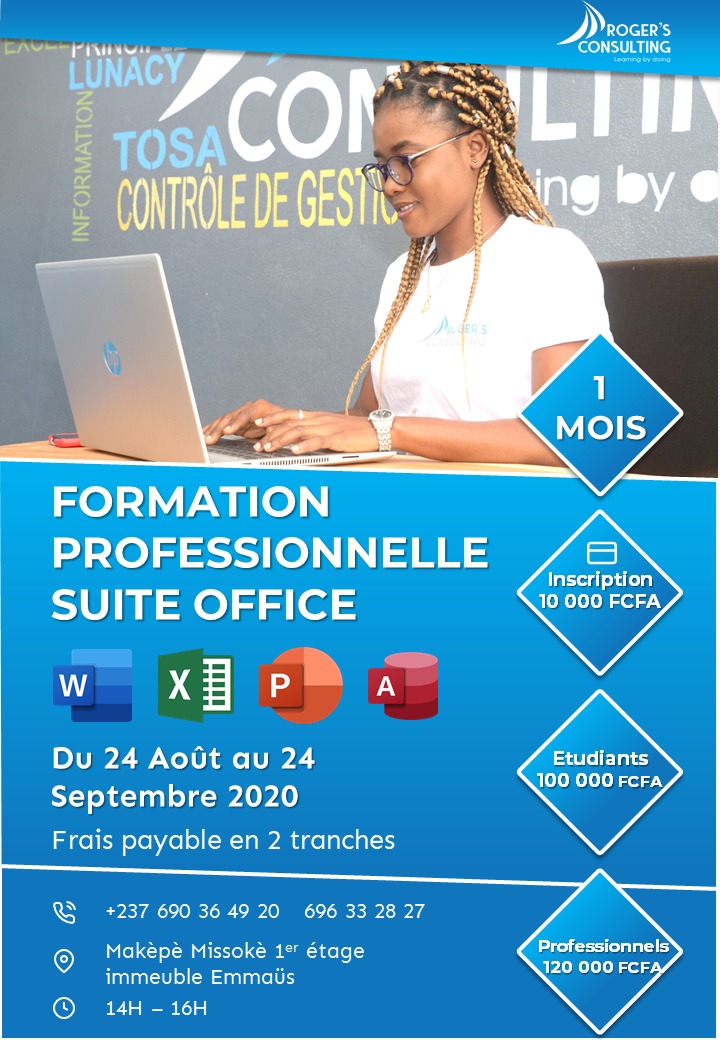 ConsultRoGer's tweet photo. Nouvelle formation pour vous!
Rejoignez-nous et soyez des professionnels de gestion des bases de données, documents et présentations. 
Inscrivez-vous grâce au lien ci-dessous👇🏾

https://t.co/QXId4Hhx8n

#Learning_by_doing https://t.co/J1t4JhHNTm