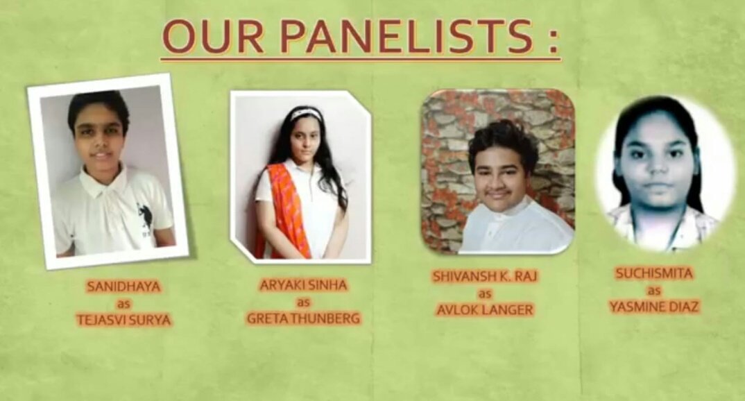 Shambhuj007's tweet photo. # ahlconintl Celebrating Vertual Special assembly on International Youth Day.Congratulations to all the  Panelists &amp; Reporter. @madhuree26 @kandhari_ekta @pntduggal @y_sanjay @ashokkp https://t.co/B3uCLZcRzc