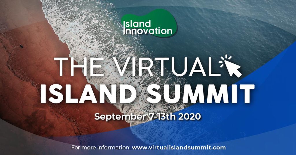 Are you joining the #VirtualIslandSummit? 🌊 🌴

10,000 islanders from all over the world are coming together to share strategies for rebuilding their economies more sustainabily after the challenges of 2020.

➡️ Sign up FREE: virtualislandsummit.com

<a href="/IslandsInnovate/">Island Innovation 🏝️</a> #Islanders
