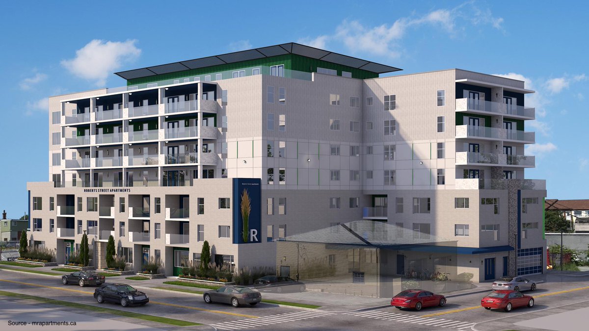 DevelopmentDuff's tweet image. Updated Rendering: MR Apartments (5665 Roberts St) #Halifax