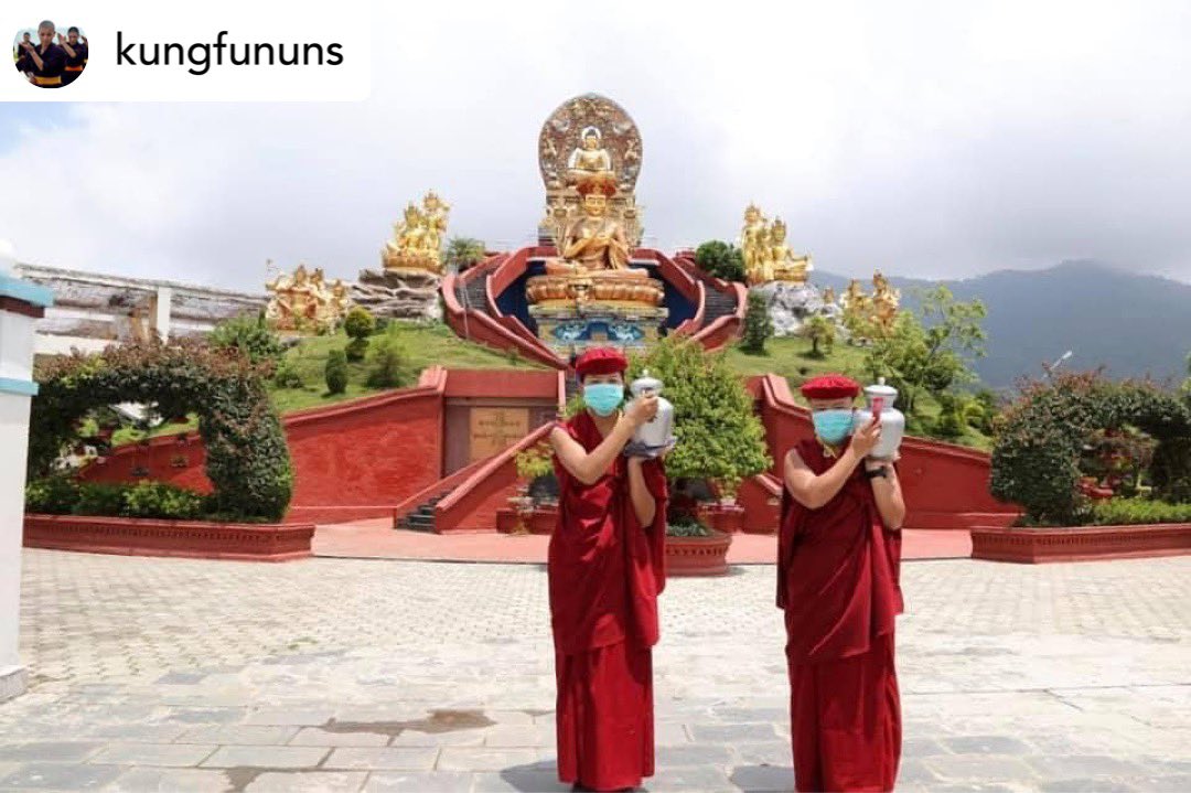Drukpa's tweet photo. Tea is a big part of our tradition and ritual. Tea is offered during ritual, before meetings and after long journeys. Traditionally, tea was strained through horsehair and churned with butter.
#KungFuNuns #Tea #ButterTea #Himalayas #HimalayanTea #BeYourOwnHero #DrukpaNuns #Drukpa https://t.co/cVogss2akZ