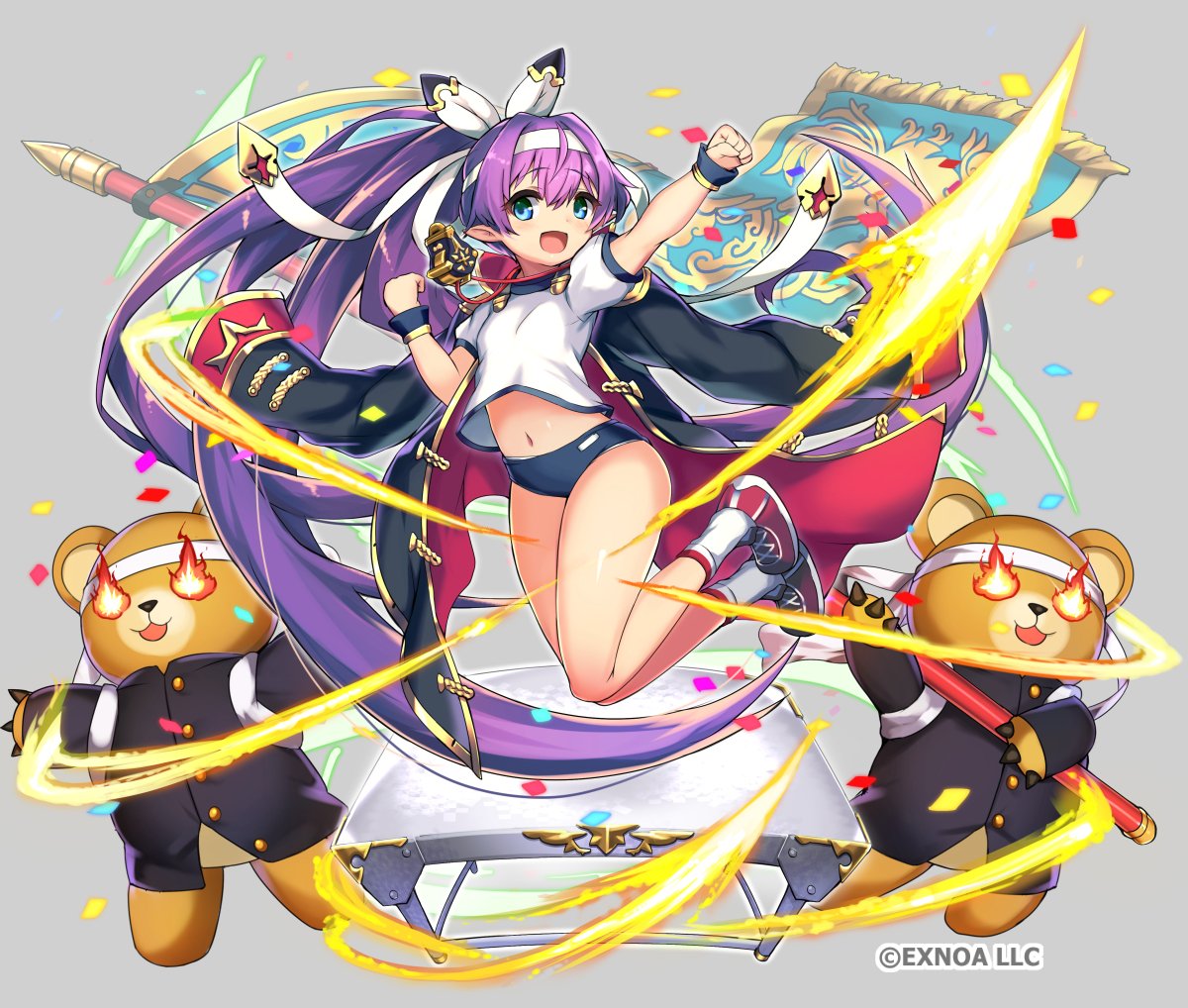 「ジェミニシード」で追加された「ルイザ」さん描かせてもらいました～よろしくおねがいします。ロリエルフ応援団長です。 #ジェミニシード 