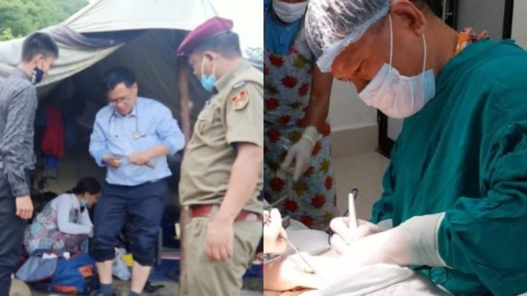 Singapennae2's tweet photo. Mizoram MLA Z R Thiamsanga Helps Woman Deliver Baby As Doctor On Leave. #MizoramMLA #Thiamsanga #womenbabydeliver #singapennae https://t.co/ckOY7uKCWV
