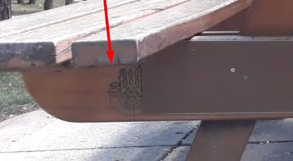 tcbuyuksehIr1's tweet photo. Esenler Belediyesi'nin İBB'den aldığı banklardaki İBB logo ve yazılarını sansürlediği ortaya çıktı.

https://t.co/puwXs5iWbe https://t.co/EC2FhdVtoz