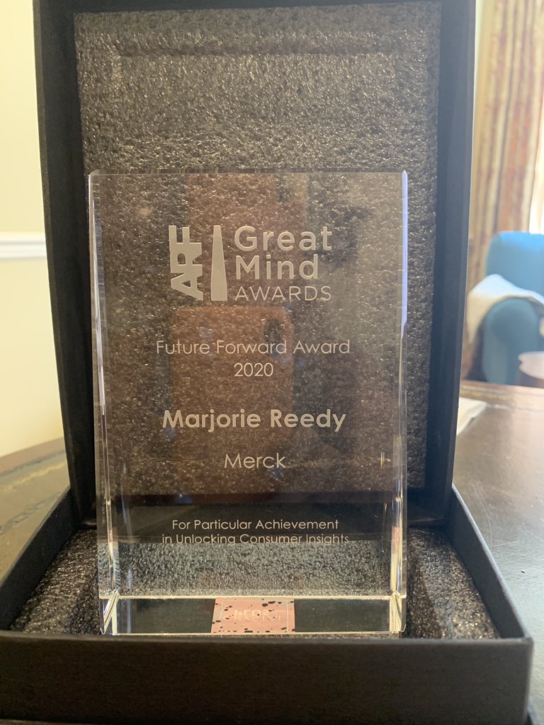 Thanks to my Dream Team for making this a reality <a href="/LisaCourtade/">Lisa R Courtade</a> <a href="/DavidBerman112/">David Berman</a> <a href="/BenGilgoff/">Ben Gilgoff</a> <a href="/MattBookler/">Matt Bookler</a> and to The ARF for the award <a href="/the_ARF/">ARF</a>