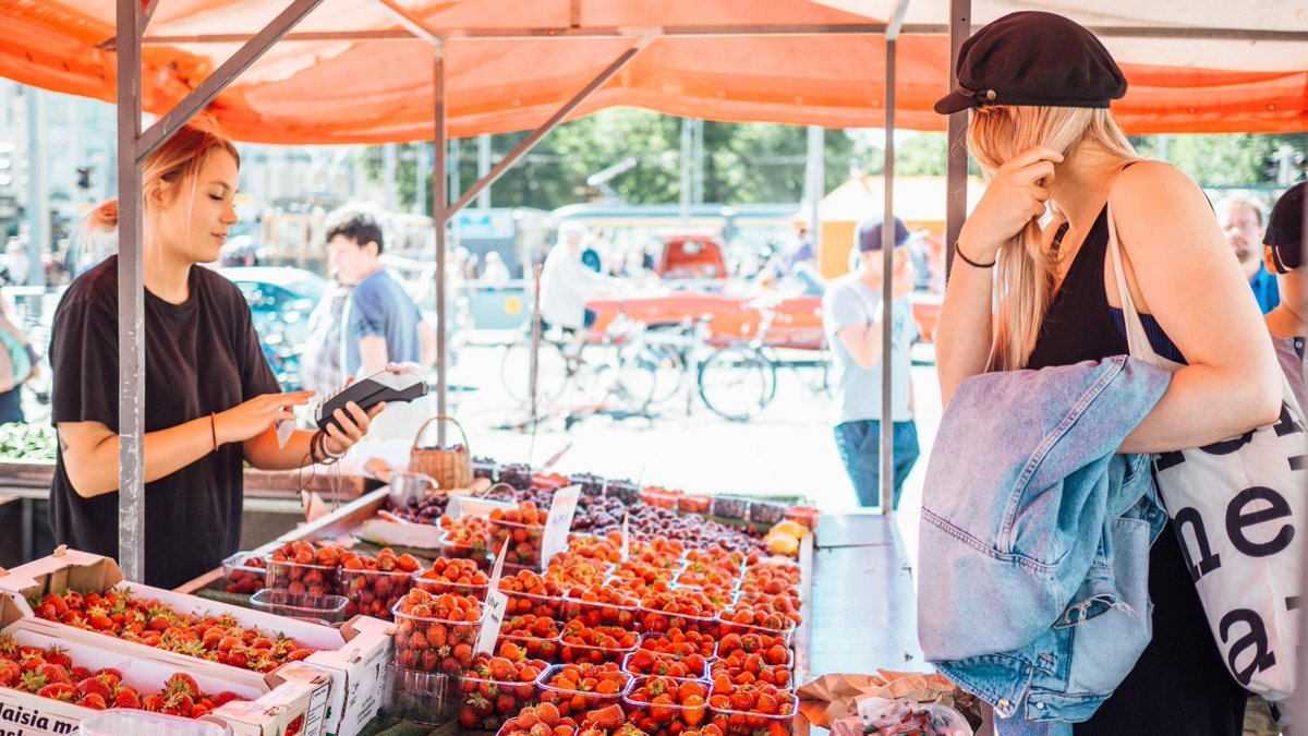 OurFinland's tweet photo. A Finnish forest is a haven for berry lovers. The ‘Everyman’s Right’ means you can pick your bilberries or raspberries fresh from the bush. Those with less time at their disposal can find the bounties of nature at marketplaces.

Photo by Julia Kivelä

#VisitFinland #OurFinland https://t.co/8cQWa4m0Rs