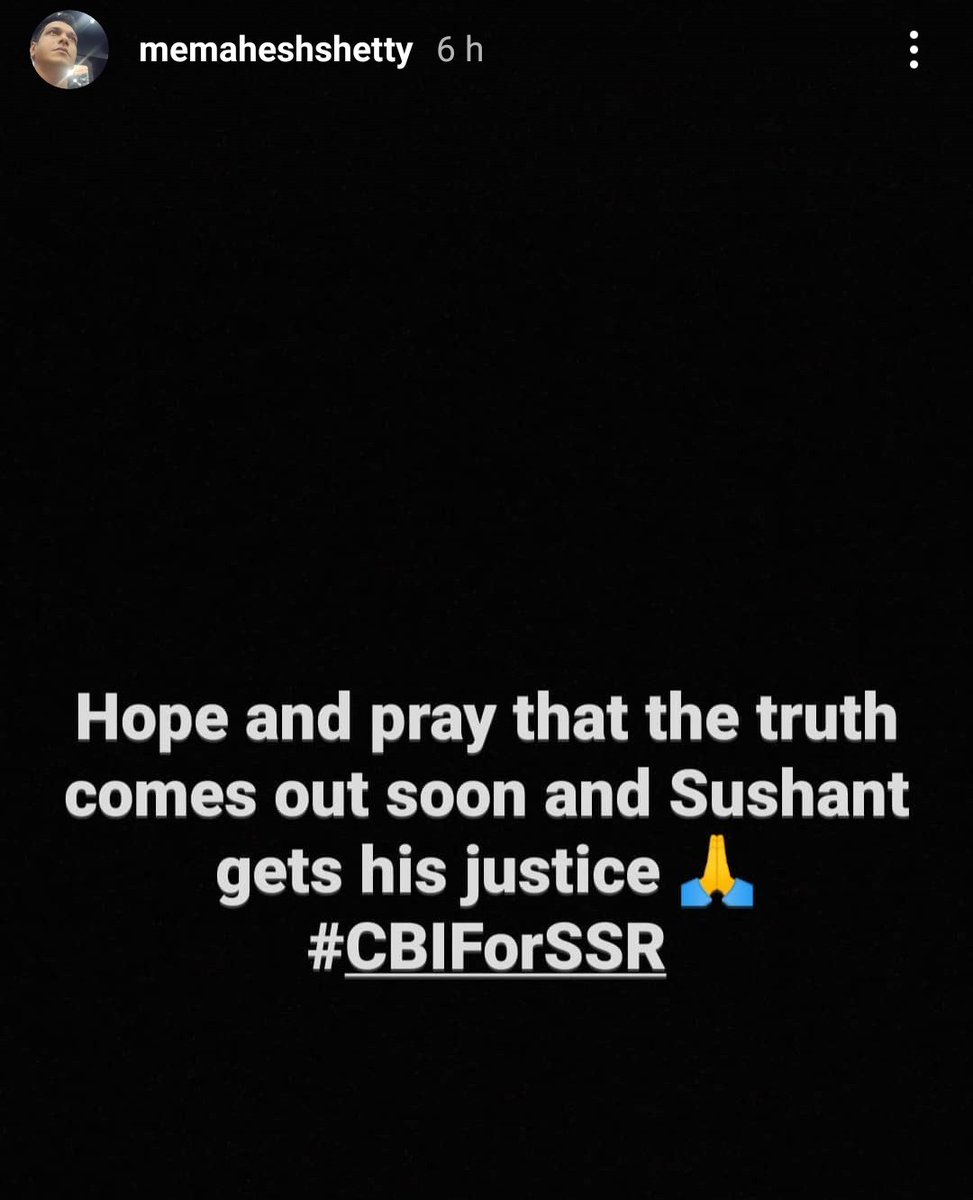 prankya's tweet photo. โจ#MaheshShetty is asking for #CBIForSSR.โจ
He was the among the first ones to reach the crime spot along with Sandeep Singh.
Why are you avoiding Media Interviews?
#GlobalPrayers4SSR
#2MonthsOfSSRMurder
@republic https://t.co/t2x7hbCMQ9