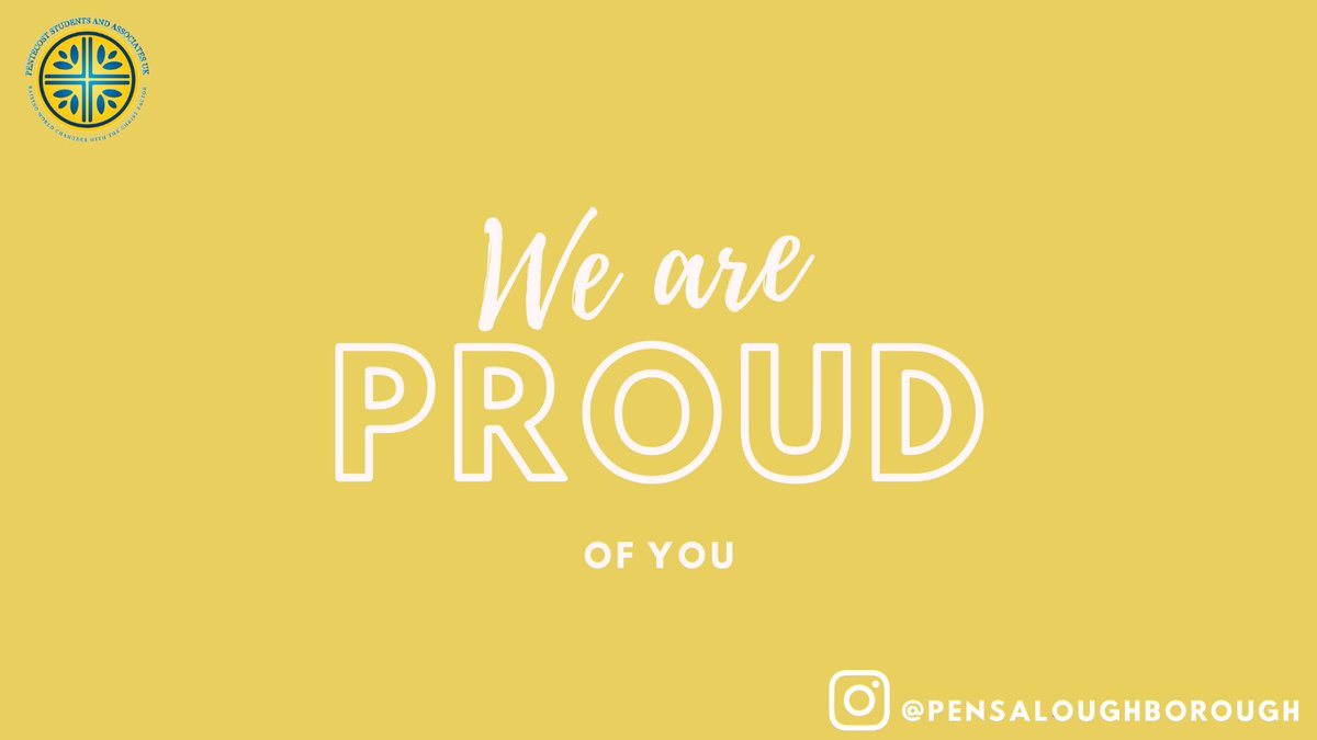 TO ALL INCOMING FRESHERS
It’s a done deal‼️🤝
PENSA Loughborough would like to congratulate you all on your results and welcome you to the #lborofamily
We cannot wait to see you on campus!  Blessings🙏