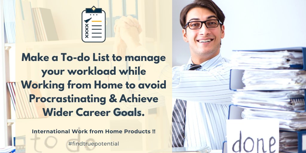 belief_mart's tweet photo. A To-Do List builds structure to your day. So Keep the items on it realistic, and broke down into sub-tasks, so that you get a clear sense of progress as you work through it. 📝 📝 

Grab Effective To-Do List Tools Here: https://t.co/OwFfjtRf4d

#findtruepotential #workfromhome https://t.co/C1g5kCGiet