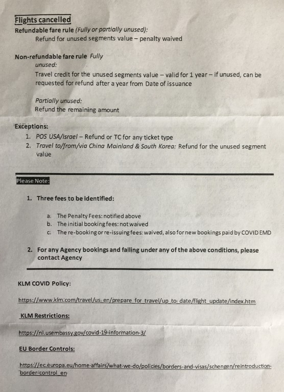 alexisk79's tweet photo. @KLM Thanks. So why did KLM refuse to refund in April when my HEL-AMS-LBA was cancelled and only offer a voucher? I did an Amex chargeback in the end and KLM disputed it 2 months later to claw it back stating they were only offering a voucher? This is what you sent to Amex. https://t.co/PQSgzAafQG