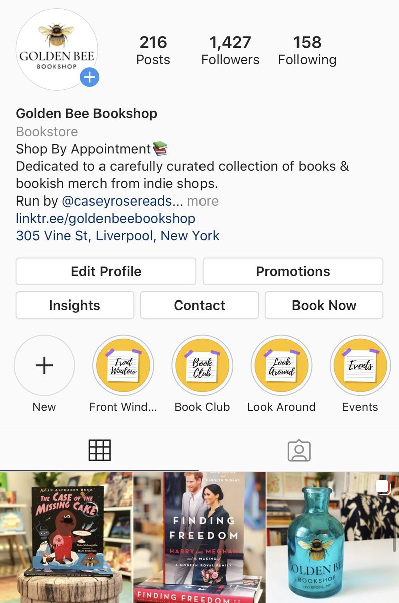 While I’ll try to be more active on Twitter, Instagram is where I spend most of my time- so check out the bookshop or my bookstagram account for more bookish content🐝📚