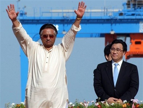  #FreeBalochistan Musharraf, in his more 'exciting' days, laying the groundwork of handing over sovereignty of Balochistan to Chinese