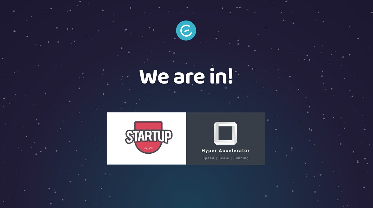 Eventera1's tweet image. We are very proud and excited to be accepted at #StartupCourse #HyperAccelerator Program and join their startup ecosystem that has raised over $1 billion over the past few years 🚀🚀🚀

#Eventera dynamically extends its reach and opens up North America!

#EdTechStartup