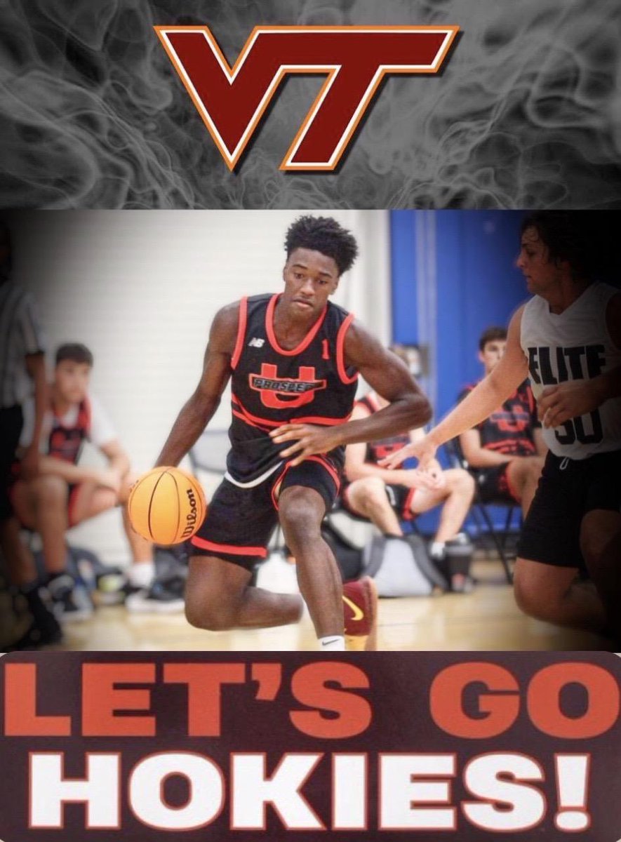 I am blessed to have received an offer from Virginia Tech