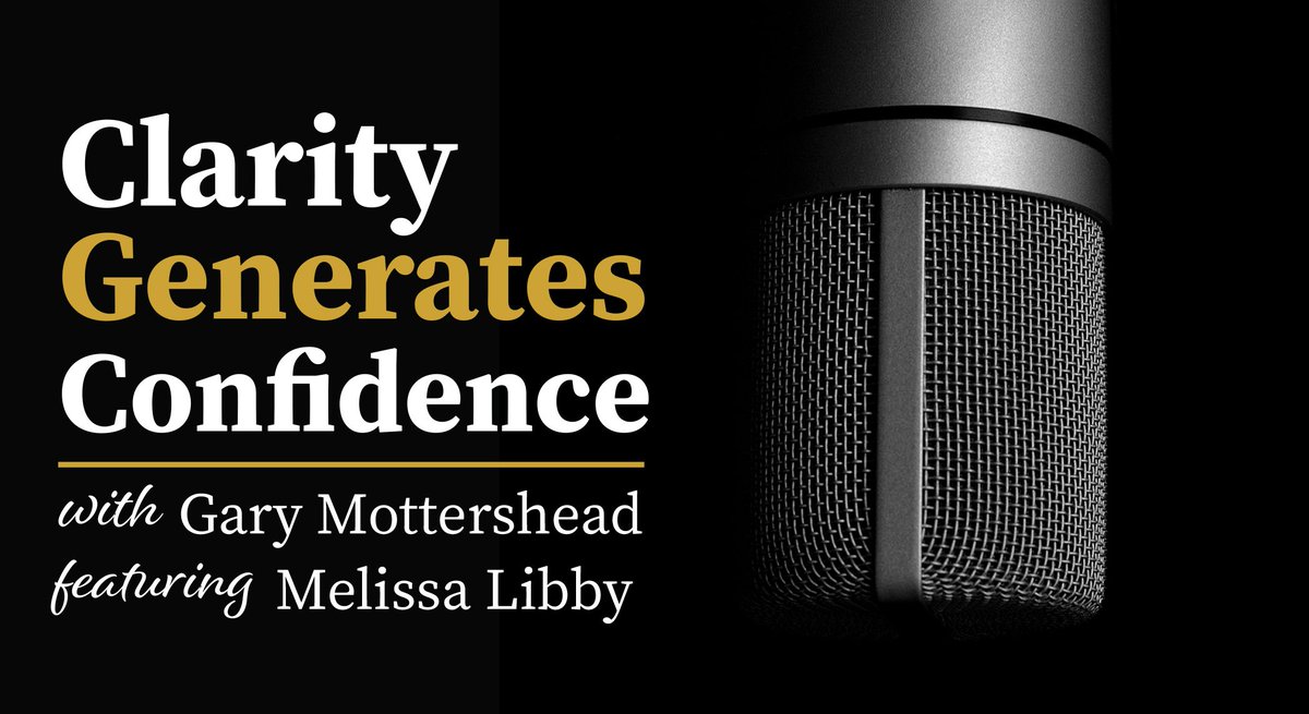 GCPIndustrial's tweet photo. A new episode of Clarity Generates Conference is now live! This episode features Melissa Libby who is the Founder/ President of Melissa Libby & Associates.
Follow this link: https://t.co/mJLgqJijoA to listen to the full episode.
#podcast #podcasting #podcastlife #entrepreneur https://t.co/mpUySzEetq
