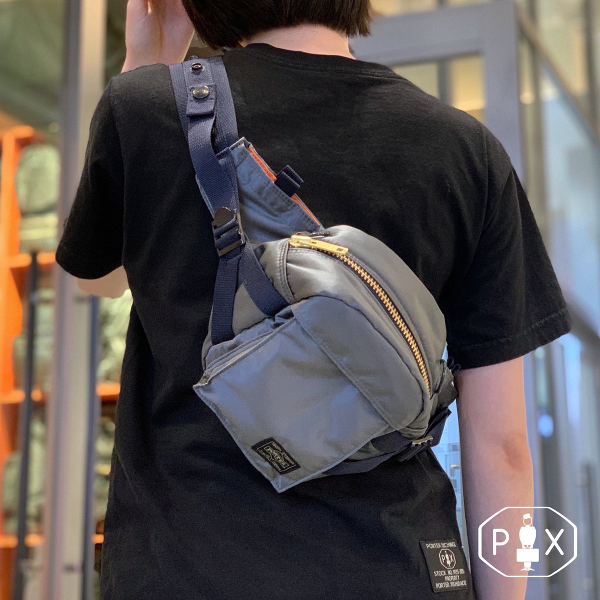 PORTER PX TANKER FANNY PACK ボディバック PX TANKER(PXタンカー) FANNY PACK | 吉田カバンホームページ