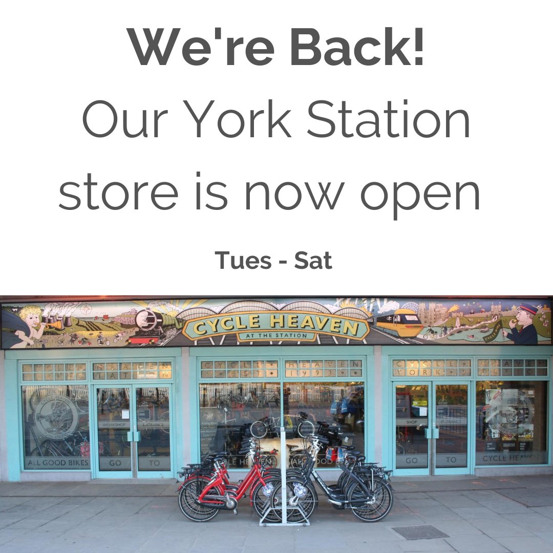 CycleHeaven's tweet photo. Welcome back! Our CHYS store is open again! Focusing on workshop work with a few accessories and everyday items. Come say hi! #LocalBikeShop #CHYS https://t.co/73s6JLhg8g