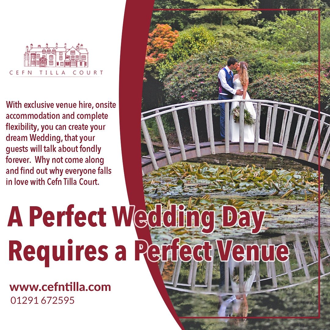 Have you got engaged during lockdown or looking for  a venue with the wow factor?  Your Perfect Wedding starts with Cefn Tilla Court

Find out more at cefntilla.com

#Monmouthshire #MonmouthshireWeddings #WeddingVenues #ExclusiveHire #WalesWeddingVenues #WelshWeddings