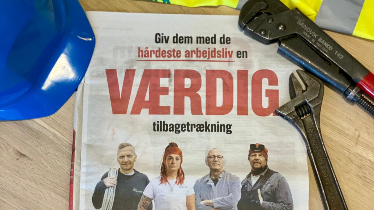 <a href="/blikroer/">Blik- og Rørarbejderforbundet</a>-medlem i dagens <a href="/btdk/">B.T.</a> 📣Forhandlinger om tidlig pension skal fokusere på dem, det hele handler om: nemlig dem, som risikerer #nedslidning efter langt og fysisk hårdt arbejdsliv. Derfor sætter vi den kommende tid medlemmerne i fokus i stor annoncekampagne på print og web