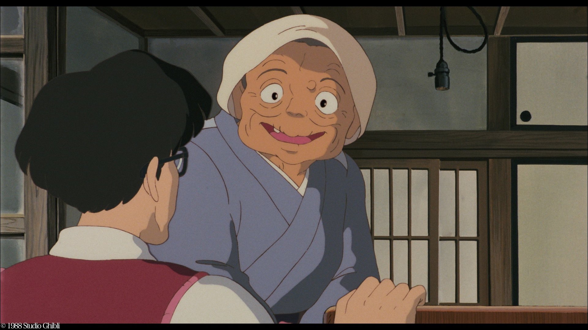 アンク 金曜ロードショー公式 ばあちゃん役の北林谷栄さんは 若い頃から老婆役を得意とした名女優 風の谷のナウシカ の大ババ役をオファーした際はスケジュールが合わず 今回が念願の出演となりました 第一 声から役作りが完璧で 宮崎監督を アンク 金曜ロードショー公式 ばあちゃん役の北林谷栄さんは 若い頃から老婆役を得意とした名女優 風の谷のナウシカ の大ババ役をオファーした際はスケジュールが合わず 今回が念願の出演となりました 第一 声から役作りが完璧で 宮崎監督を