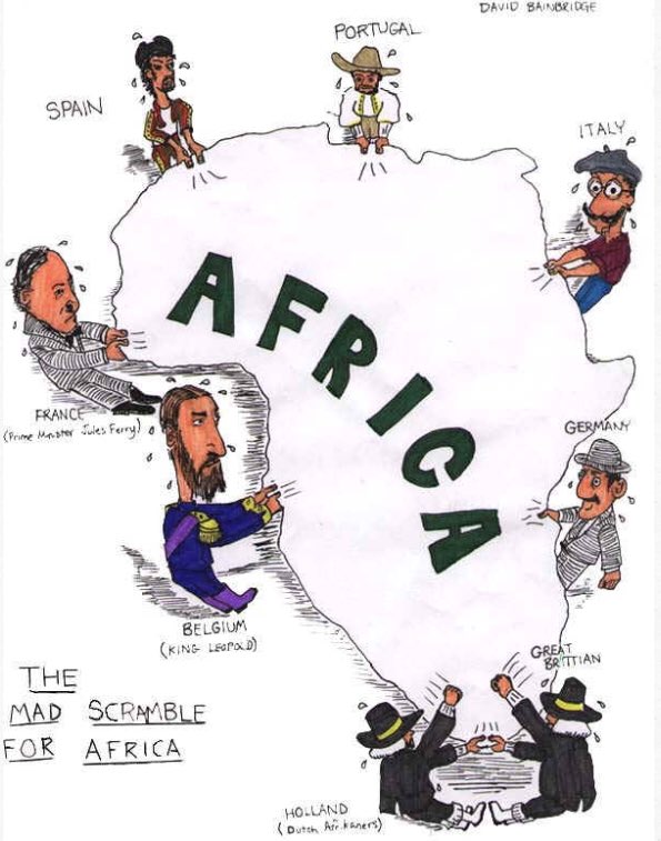 -following the Berlin Conference. The Berlin Conference in 1885, initiated by Germany’s Chancellor Bismark, set out guidelines for the colonization of Africa.