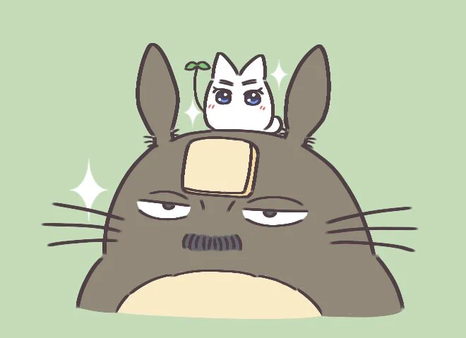 ※トトロパロ

隣のtnp先生と小トトロ達? 