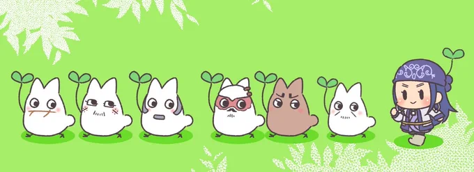 ※トトロパロ

隣のtnp先生と小トトロ達? 