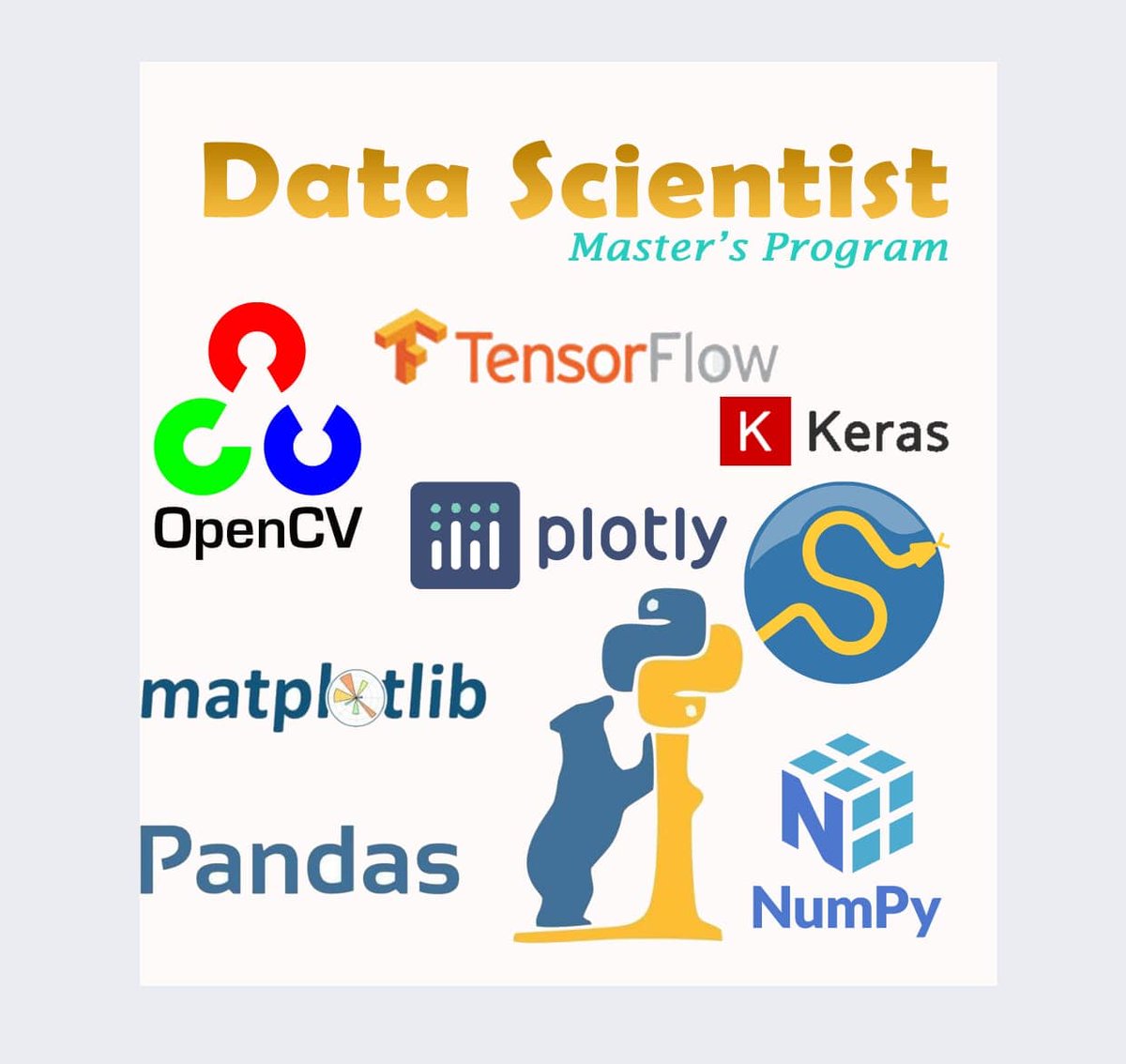 SilanSoftware's tweet image. Data Scientist Master's Program at SILAN Software. Become an expert in Data Science using Python through live online class and become an industry-ready professional with the Data Scientiest Master's Program from SILAN Software.
Call to : 0674-2361252
#silansoftwarebbsr
#java8s