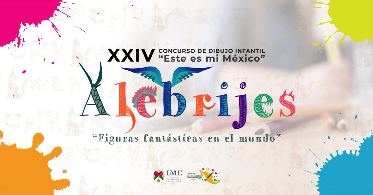 carljug's tweet photo. Queda un día para participar en el #concurso #EsteesmiMéxico del @IME_SRE el canal #Argentina de #diplomaciaculturalmx tiene este curso de #alebrijes @EmbaMexAr @menar_ac   https://t.co/5z0qhWO0LF https://t.co/CpfwT0YxBA