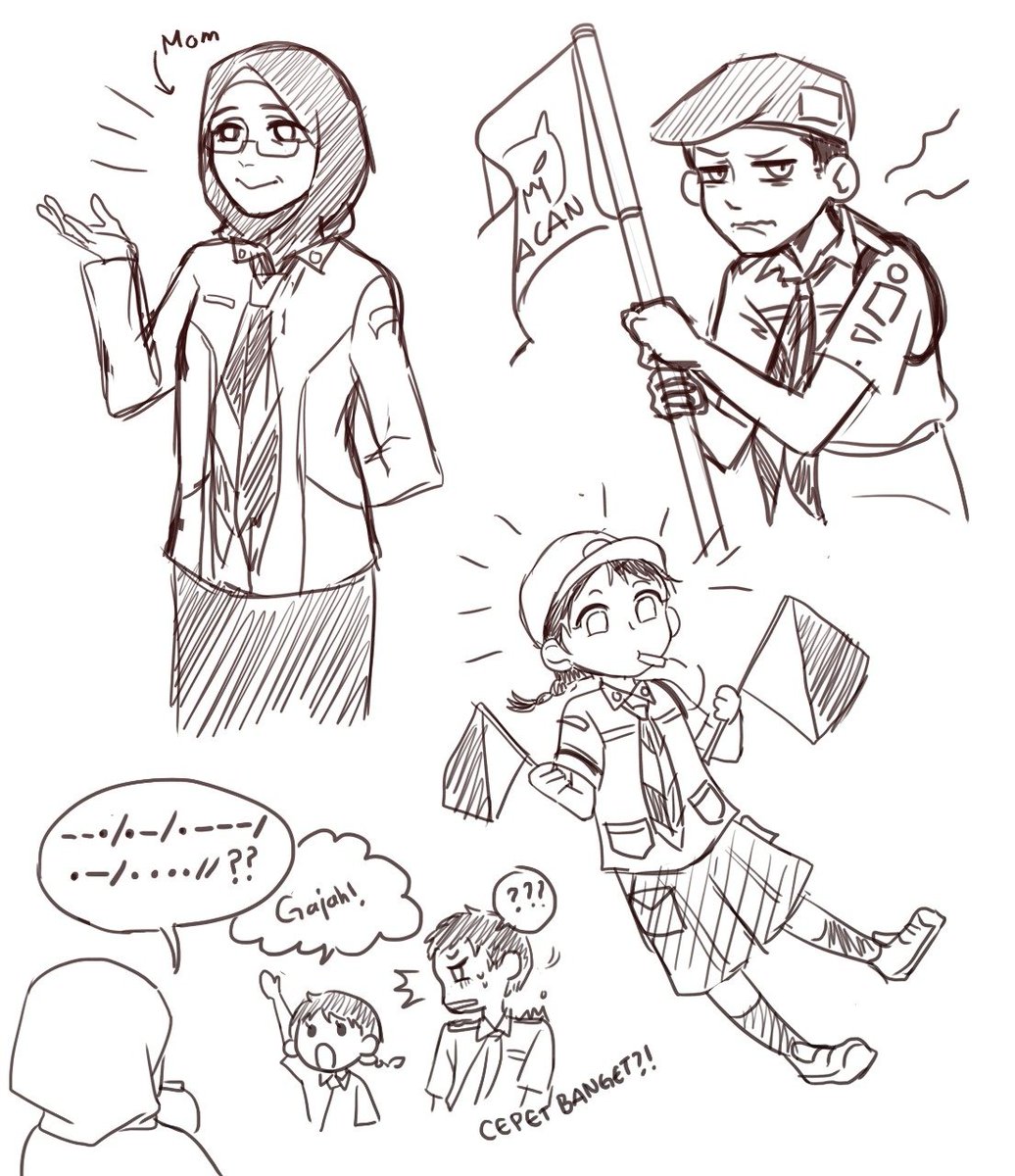 also sum doodle i made long ago abt them; even after years i still find it hard to understand semaphore. 