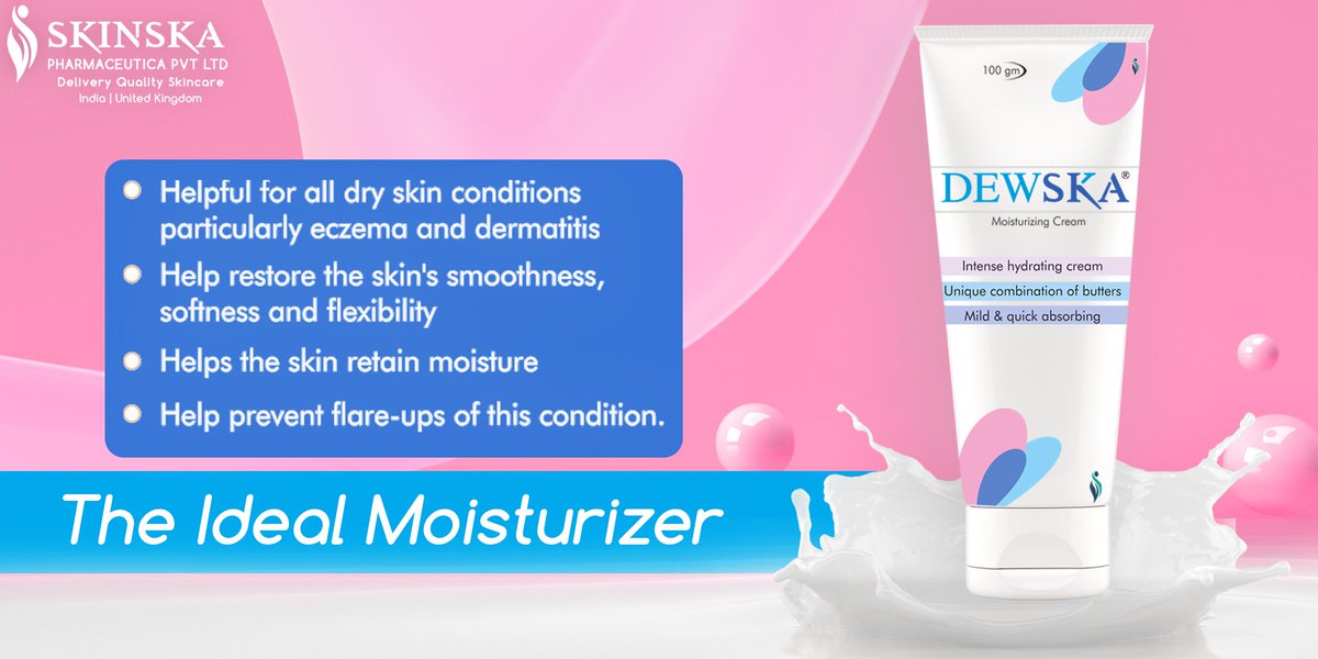 Skinska Pharmaceutica on Twitter "Dewska Moisturizing Cream Has A