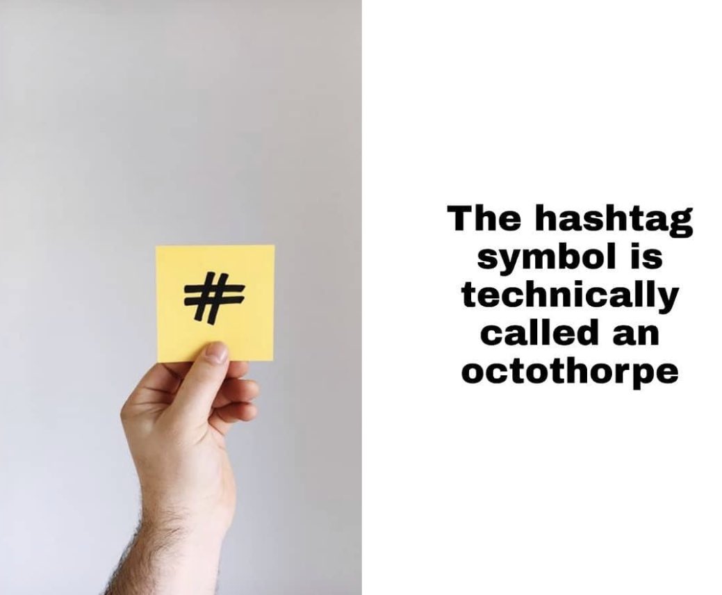adeelchaudhary_'s tweet image. #hashtag #octothorpe