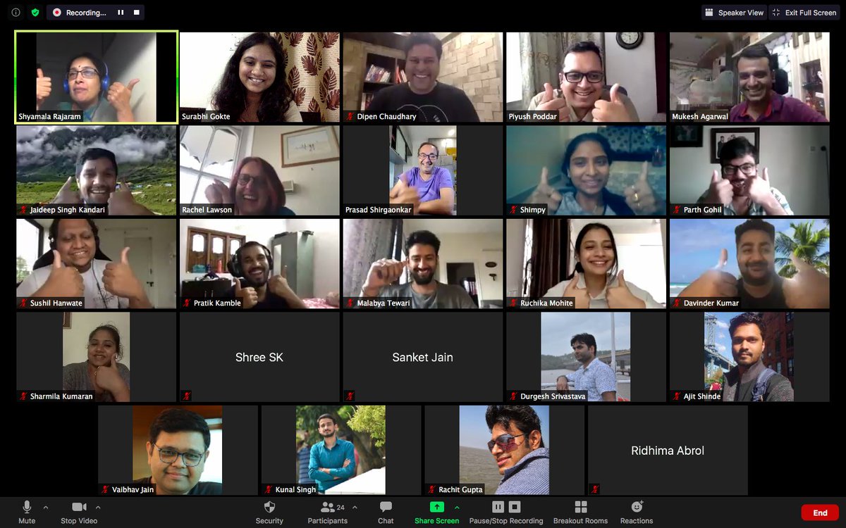 #DrupalThanks to all the Drupalers for joining and interacting with us today! We had lots of fun!💙🙌

See you all tomorrow at #DIACWAug2020 and our future events :)

Register here: bit.ly/2PVyKD2

And to know more about DIA, join us here: bit.ly/2POw0Ye