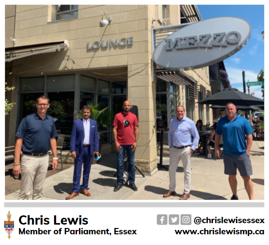 ChrisLewisEssex's tweet photo. Great to meet with Minister @MonteMcNaughton & other key stakeholders yesterday to discuss local labour & economic issues & opportunities for #Essex and our region.
#YQG #COVID19 #cdnpoli #Windsor #fordnation
@MezzoWindsor #workingtogether https://t.co/2NMN81bXS8