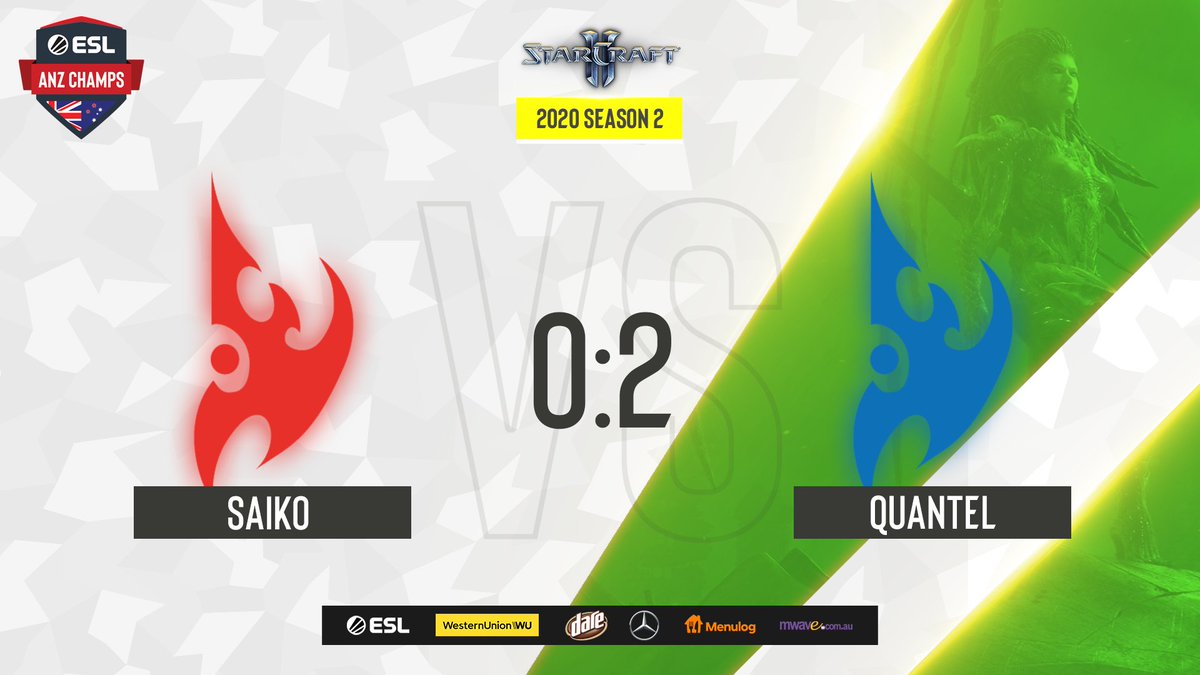 That's a wrap as #Quantel will take out the series 2-0 against <a href="/Saiko/">nil darpon saiko</a>!

📺 twitch.tv/esl_sc2
#ANZChamps