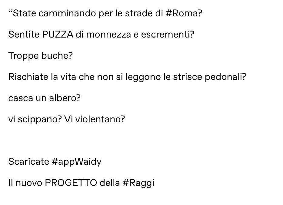 babetta123's tweet photo. #Roma #lamonnezza #lebuche come crateri .......ma c'é la App Waidy con la quale troverete tutte le fontanelle della cittá
Mammhut 👇👇👇👇👇 https://t.co/5a38DJ9NBD