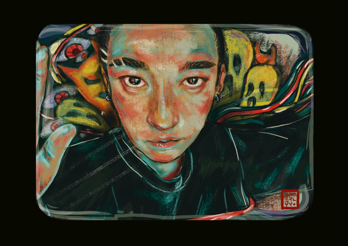 jamerlyy_sa's tweet photo. [🎨 2ND ARTWORK]
TITLE: RETRO SUNGJIN

Explanation nasa second photo. 
Thank you sa Fanart fest! 🤘✨💗💗
#AtelelellAShade #BOBffet #PaFiestaNiSungjin #LGE https://t.co/SnwyyLCcb0